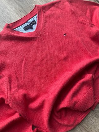 Jersey Tommy Hilfiger Algodón Rojo Talla L