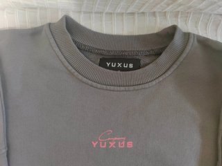 Sudadera YUXUS gris unisex