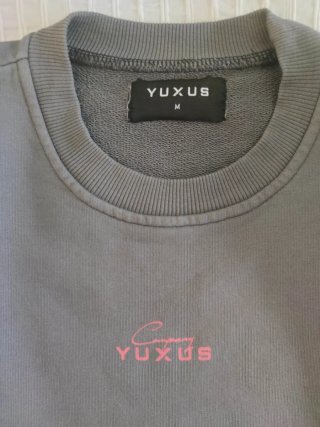 Sudadera YUXUS gris unisex