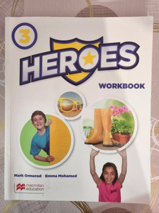 HEROES 3 Cuaderno de inglés Workbook 3⁰ primaria