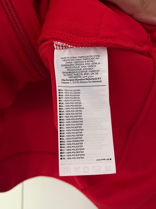 Chaqueta PSG Nike Talla XL Roja