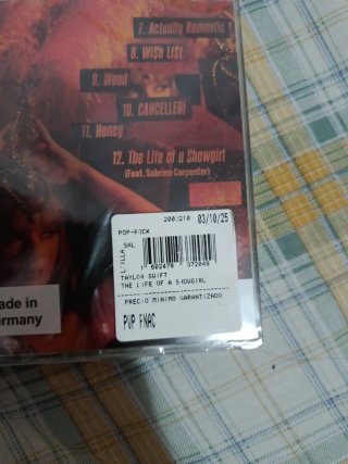 CD The Life of a Showgirl - Taylor Swift