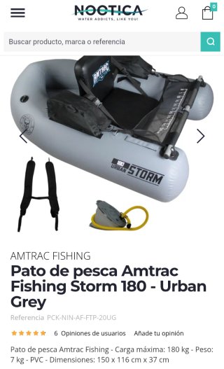 Pato de pesca Amtrac Fishing Storm 180
