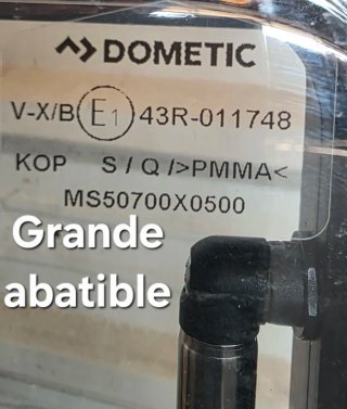 Ventanas Dometic Autocaravana Abatibles