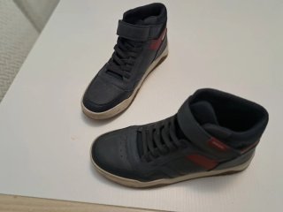 Zapatillas Geox niño azul y rojo