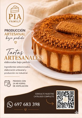 Tartas artesanales | Zanahoria, Guinness, Sacher..