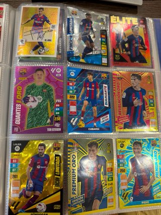 MEGALOTE FC BARCELONA 412 Cromos + Álbum (97-26)