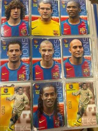 MEGALOTE FC BARCELONA 412 Cromos + Álbum (97-26)