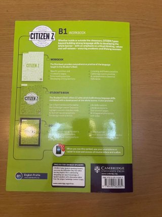 Student's y Woorkbook CitizenZ 1Bachiller.Cambrige