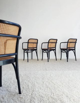 4 Sillas Thonet by Josef Hoffmann.