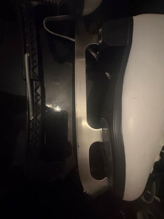 Pattini da Pattinaggio Artistico su Ghiaccio Bianchi Oxelo FS100