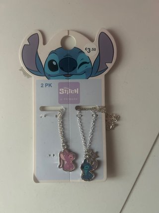Colgantes Stitch y Ángel Disney Primark