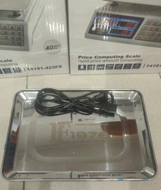 Báscula digital 40kg a batería y a luz nueva