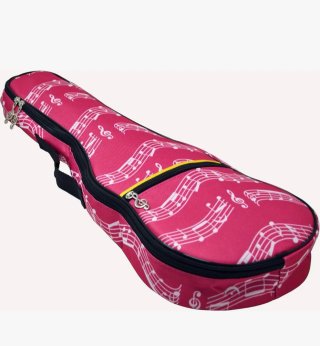 Ukelele Soprano Rosa con Accesorios