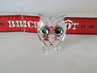 Figura Gufo Swarovski Cristal