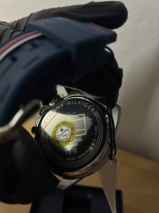 Reloj Tommy Hilfiger Azul y Plateado