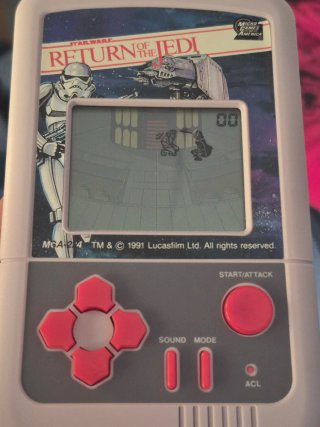 Star Wars Return of the Jedi LCD Game 1991