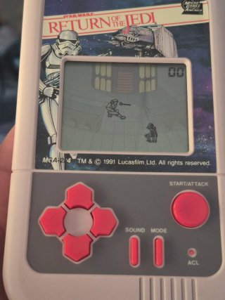 Star Wars Return of the Jedi LCD Game 1991