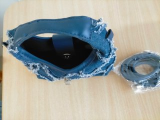 Bolso tejano desgastado