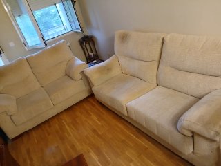 Conjunto Sofás 3+2 Beige