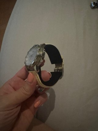 Reloj Lotus Piel Blanco y Plata