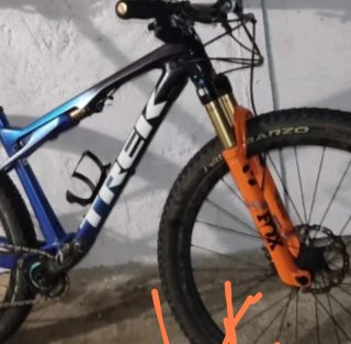 Cuadro Trek Supercaliber 9.9 con amortiguador