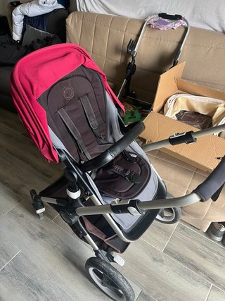 Carrito Bugaboo Fox Rojo y Gris