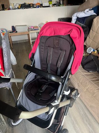Carrito Bugaboo Fox Rojo y Gris