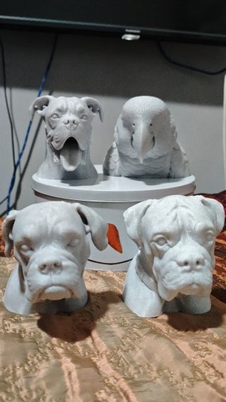 Bustos de mascotas personalizados