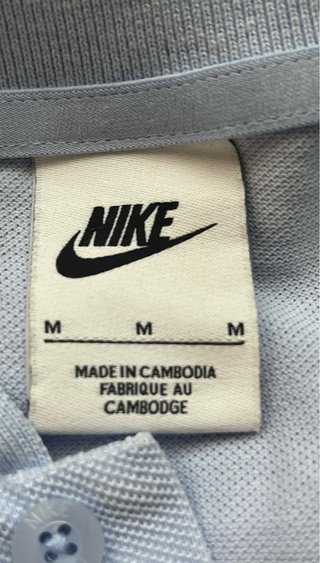 Polo Nike Azul claro Talla M, Producto original