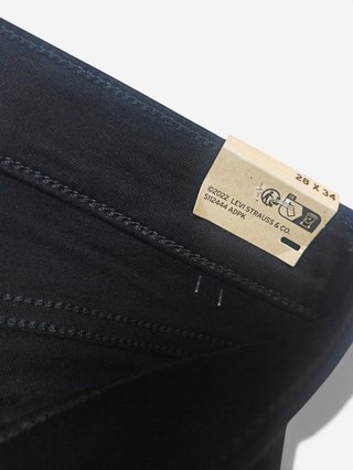 Vaqueros Levi's 314 Shaping Straight Negros Mujer