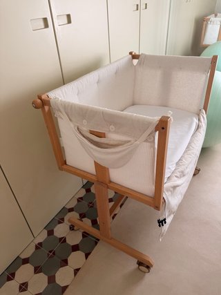 Minicuna colecho Nonotu blanca