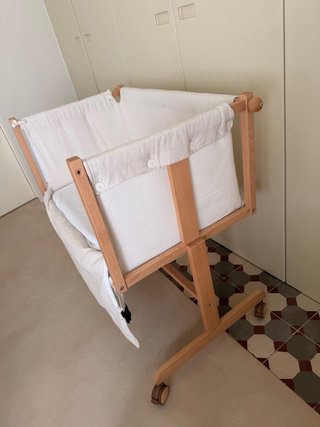 Minicuna colecho Nonotu blanca