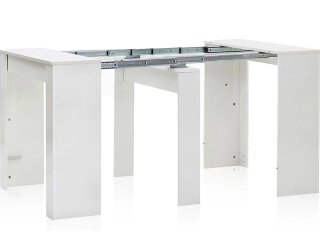 Aparador extensible blanco