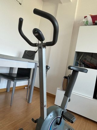 Bicicleta Estática Gris