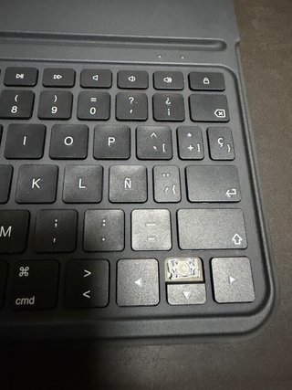 HOU Teclado iPad Air 11/Pro - Falta Tecla