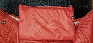 Nuevo Bolso y monedero Kipling coral