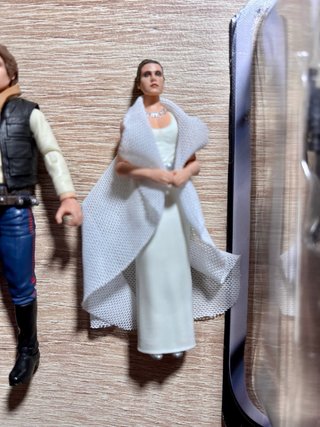 Figuras Star Wars: Luke, Leia, Han Solo, Chewbacca
