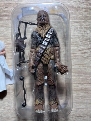 Figuras Star Wars: Luke, Leia, Han Solo, Chewbacca