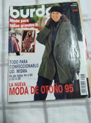 Lote Revistas Burda tallas grandes