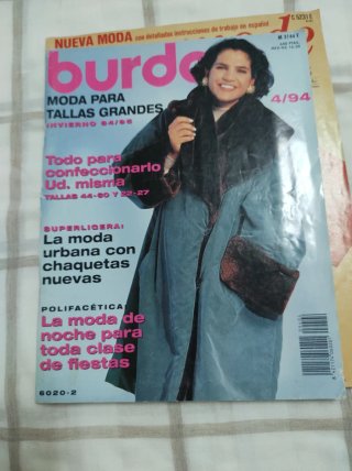 Lote Revistas Burda tallas grandes