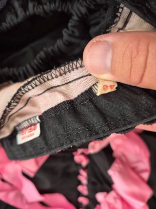 Traje Gitana Vintage Negro y Rosa