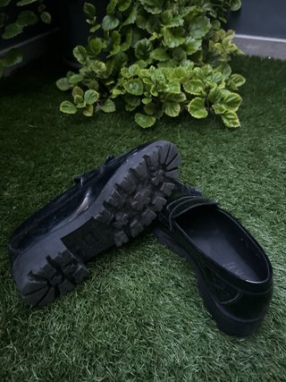 Zapatos planos charol mujer