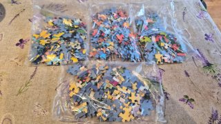 Pack 4 Puzzles Pokémon Ravensburger originales