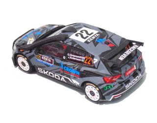SCALEXTRIC SKODA FABIA RS #22 RALLY SAFARI KENYA