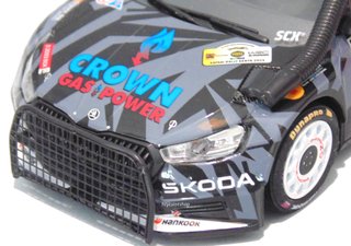 SCALEXTRIC SKODA FABIA RS #22 RALLY SAFARI KENYA