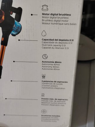 Aspiradora Ufesa Inspire U5 Digital Nueva