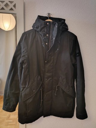 Cazadora Bench Negra Hombre