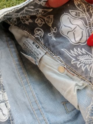 Shorts vaqueros desgastados