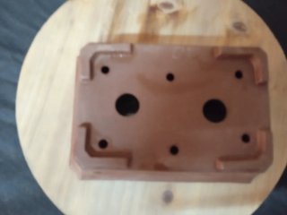 Maceta Bonsái Rectangular ceramica 16x12x5